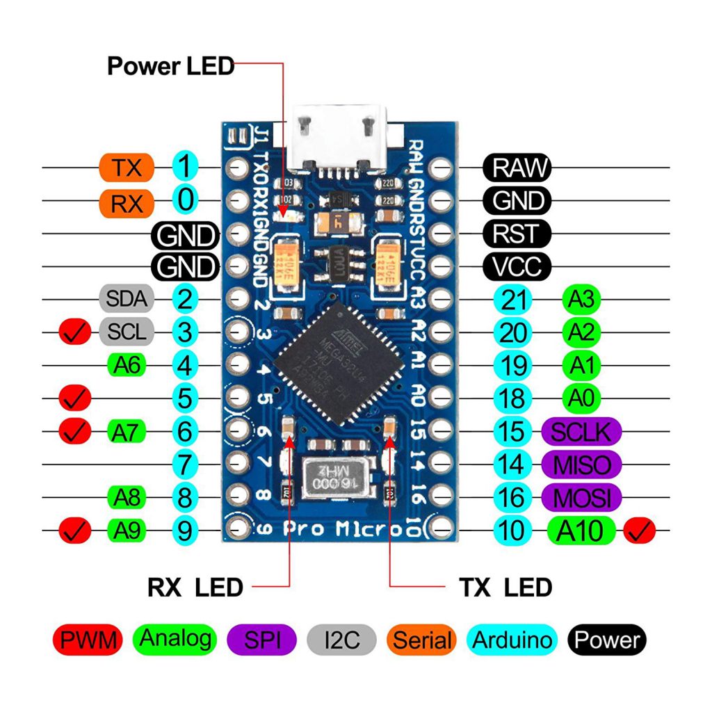 Arduino pro mini схема