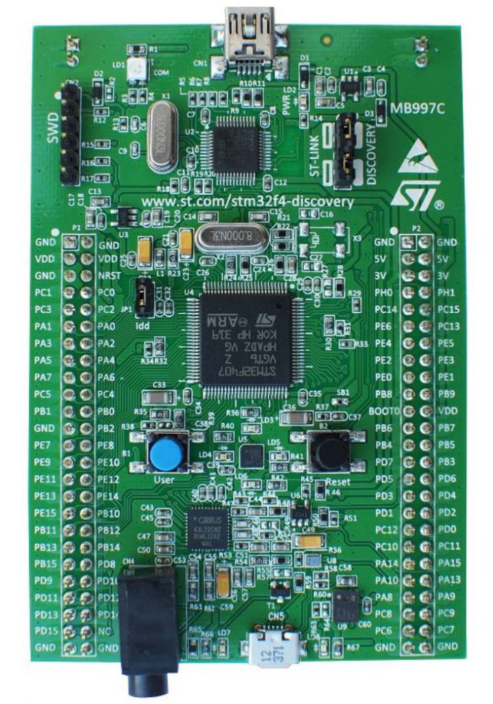 Stm32f407 discovery схема