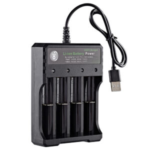 4 Slots 18650 Independent Charging 3.7V Li-ion Only Charger