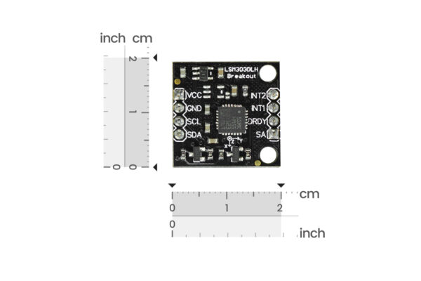 Fermion: LSM303 Tilt Compensated Compass (Breakout) - Image 2