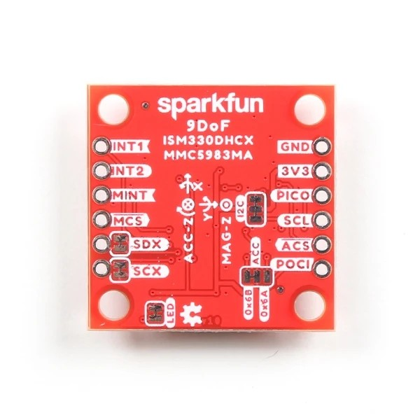 SparkFun 9DoF IMU Breakout - ISM330DHCX, MMC5983MA (Qwiic) - Image 3